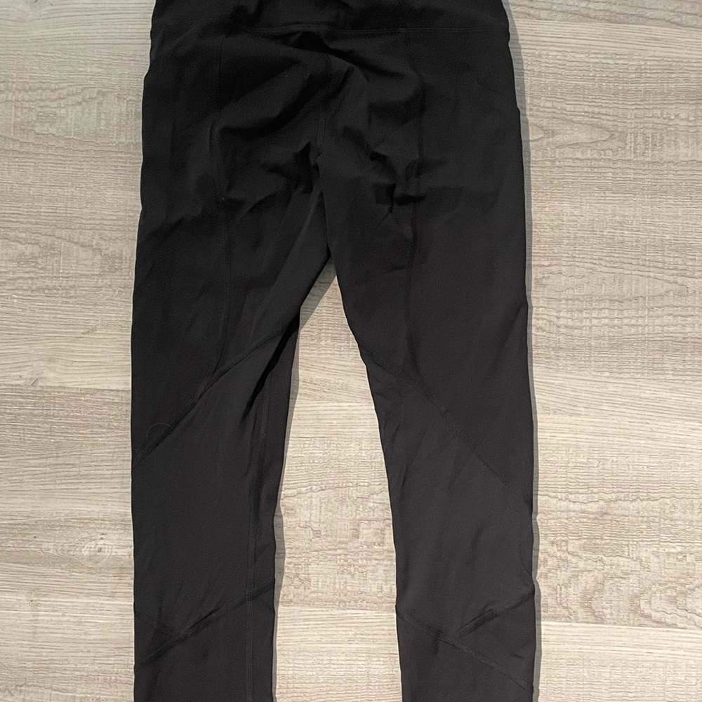 LuLuLemon Black High-Waisted Leggings - Picture 2 of 3